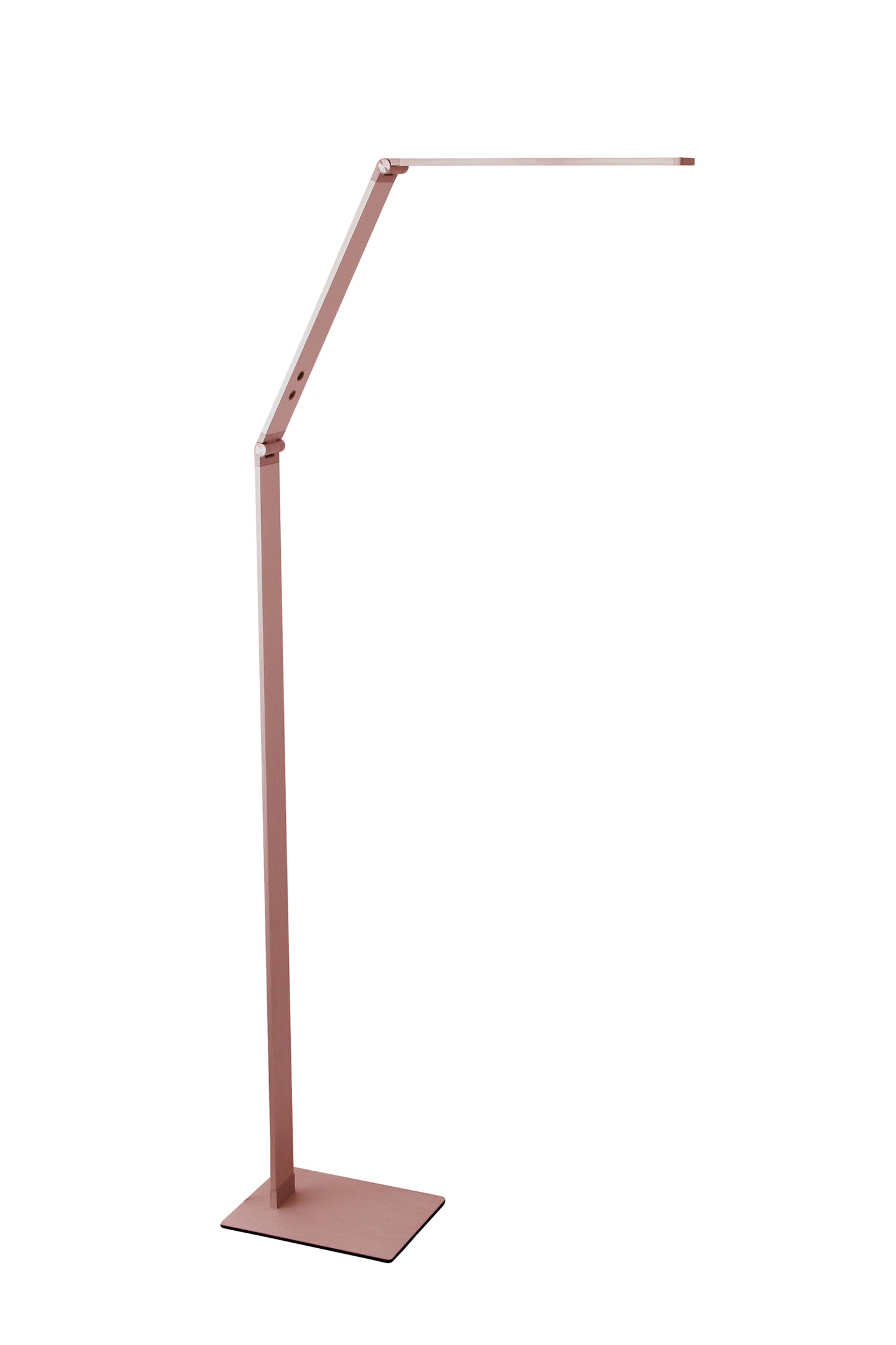 Carlton LED Floor Lamp - Aluminium/Graphite/Mocha