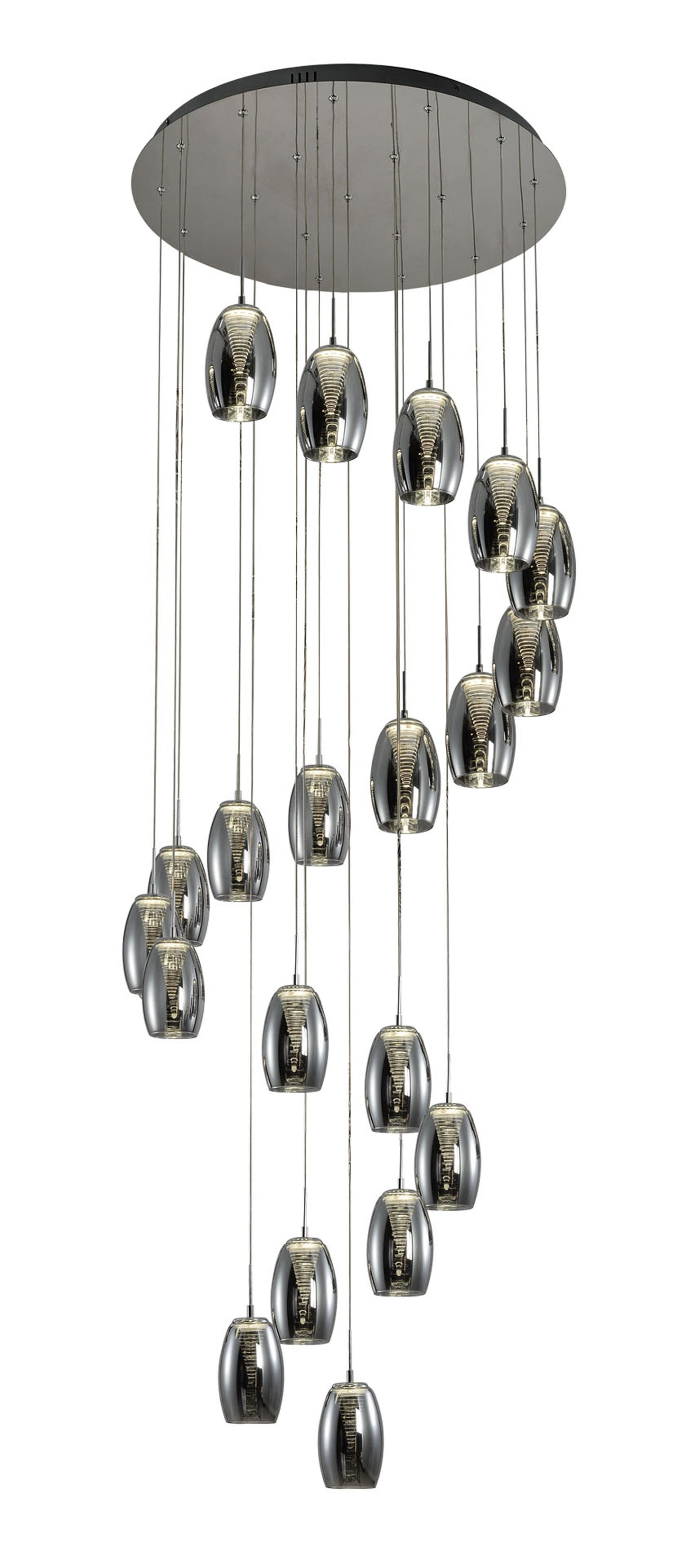 Callas 20 Light Led Round Pendant