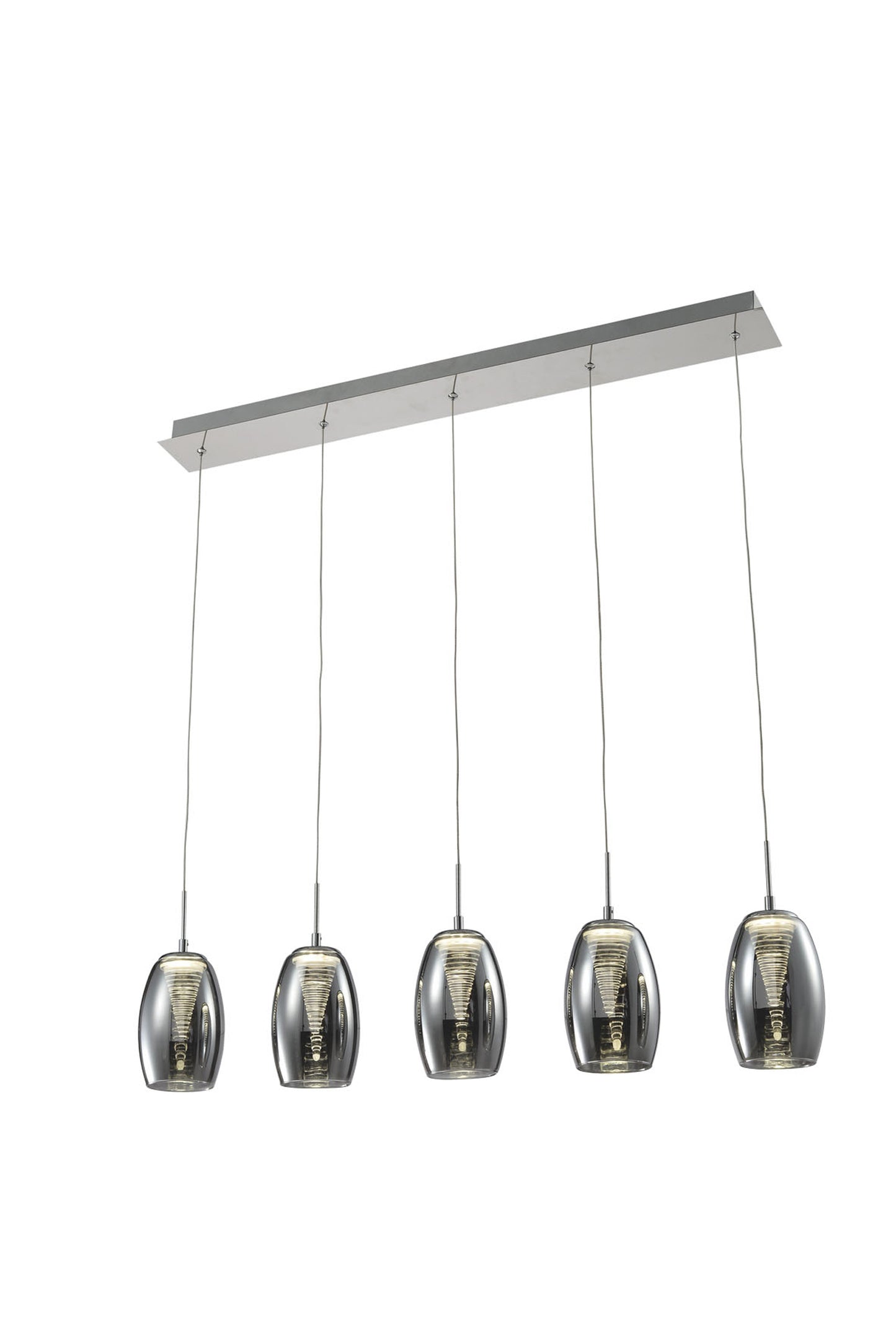 Callas 5 Light Led Bar Pendant