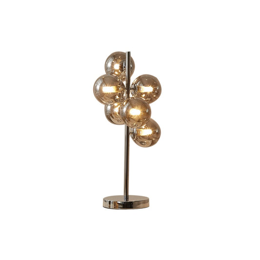 Jute 6 Light Table Lamp Polished Chrome