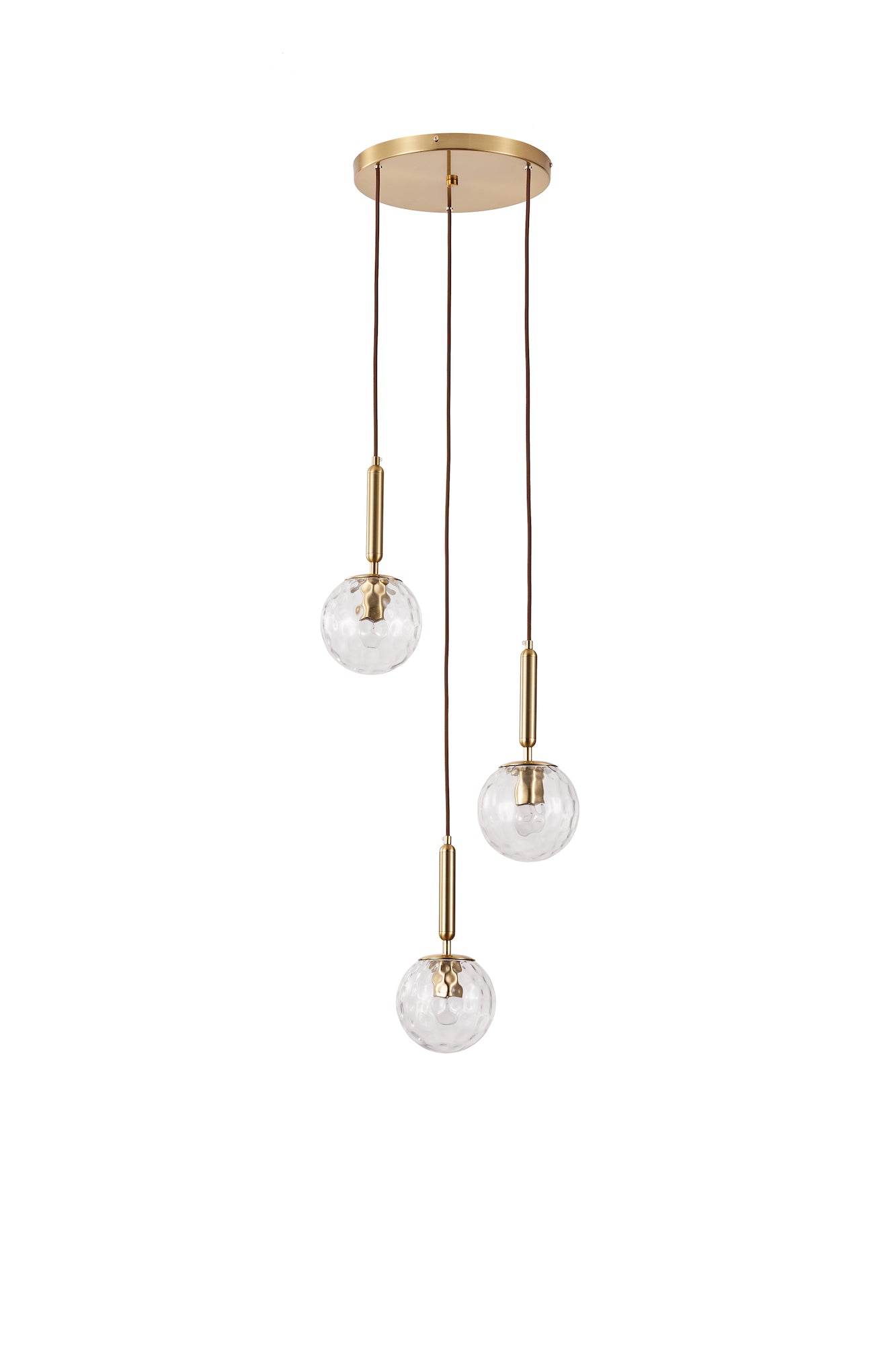 Kingston 3 Light Spiral Pendant