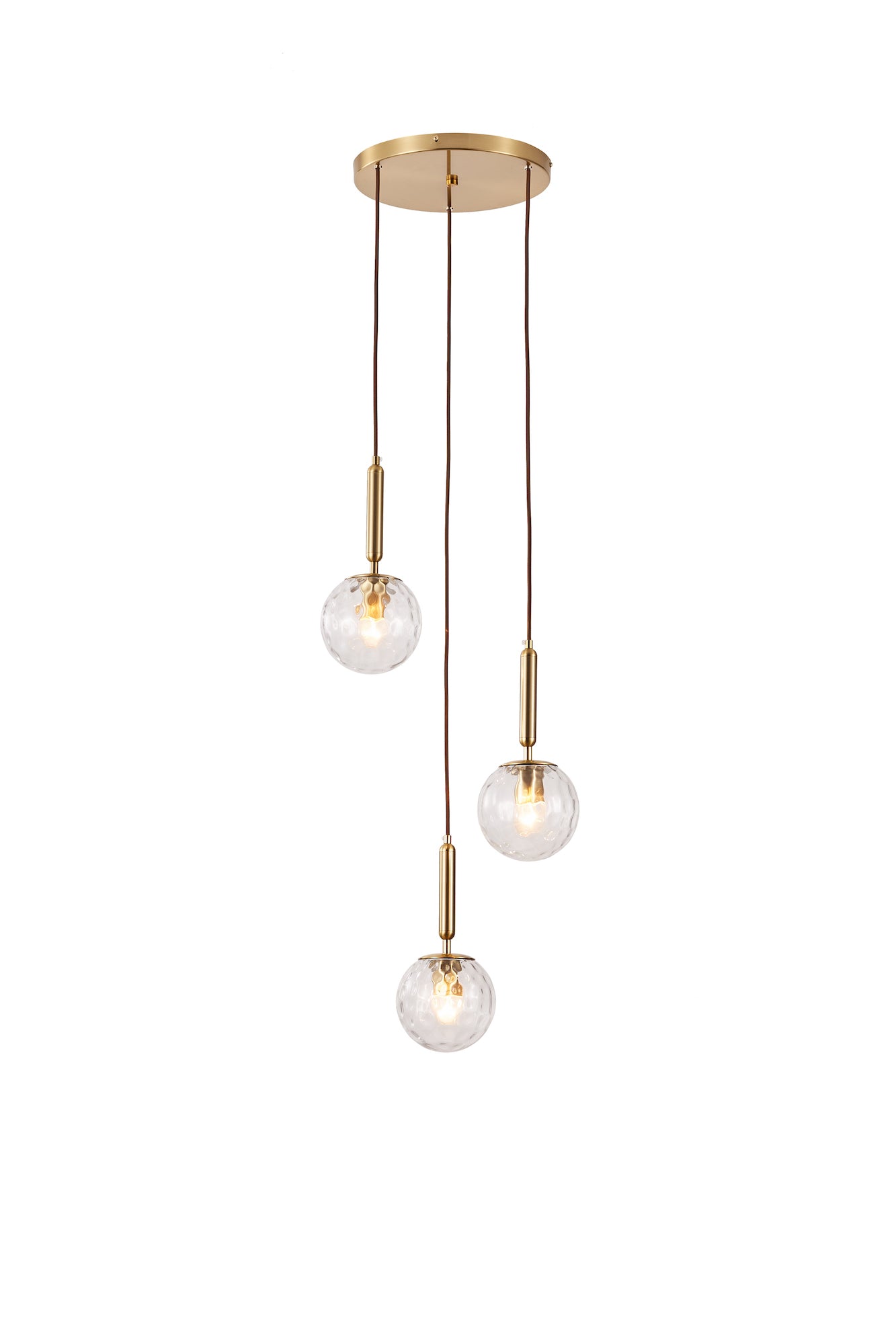 Kingston 3 Light Spiral Pendant