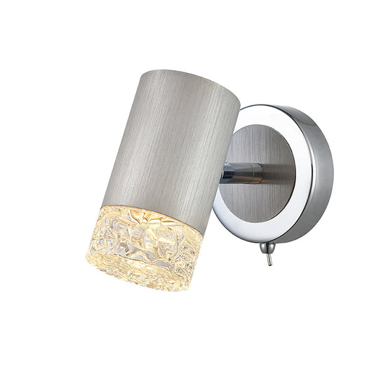 Champney Single Wall Spot Light - Silver
