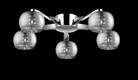 Harper 5 Light Flush