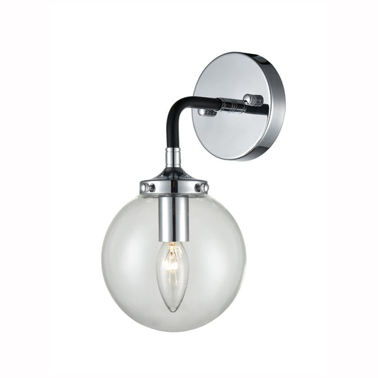 Burton Single Wall Light - Chrome 