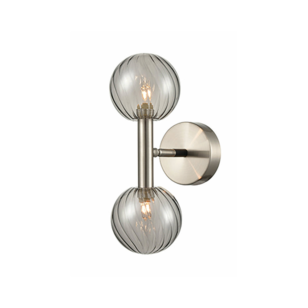 Fleet Double Adjustable Wall Light 