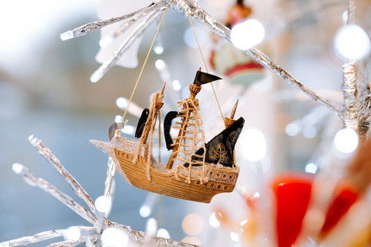 Fairytale Collection Pirate Ship Bauble