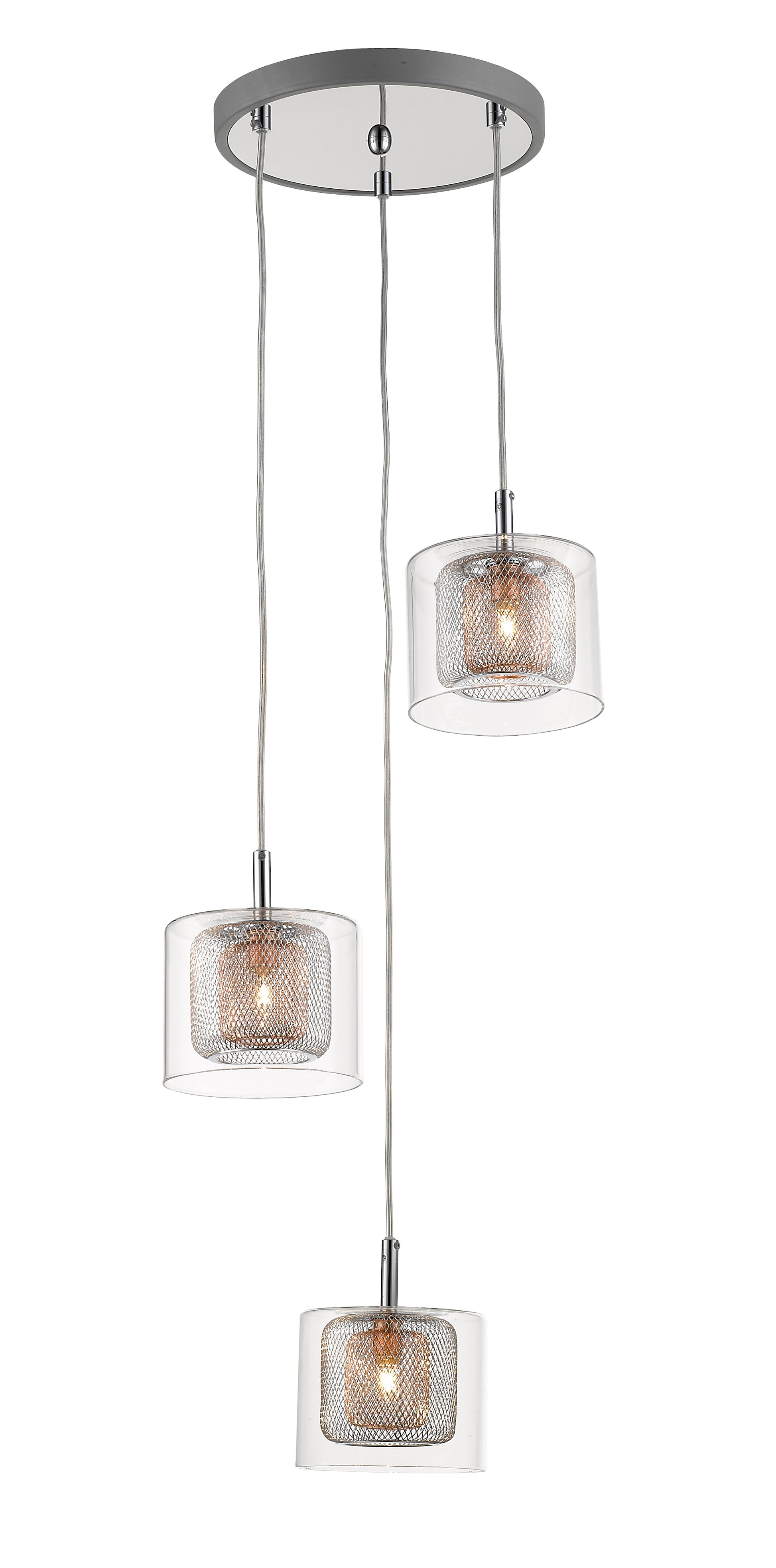 Albion 3 Light Round Pendant
