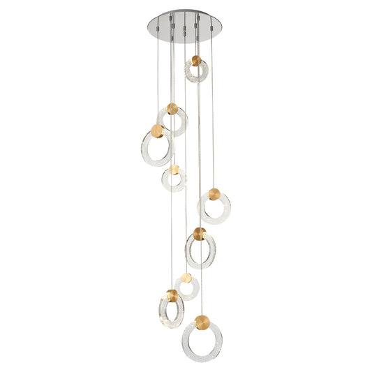 Linley 9 Light LED Pendant - EX DISPLAY ONE ONLY!