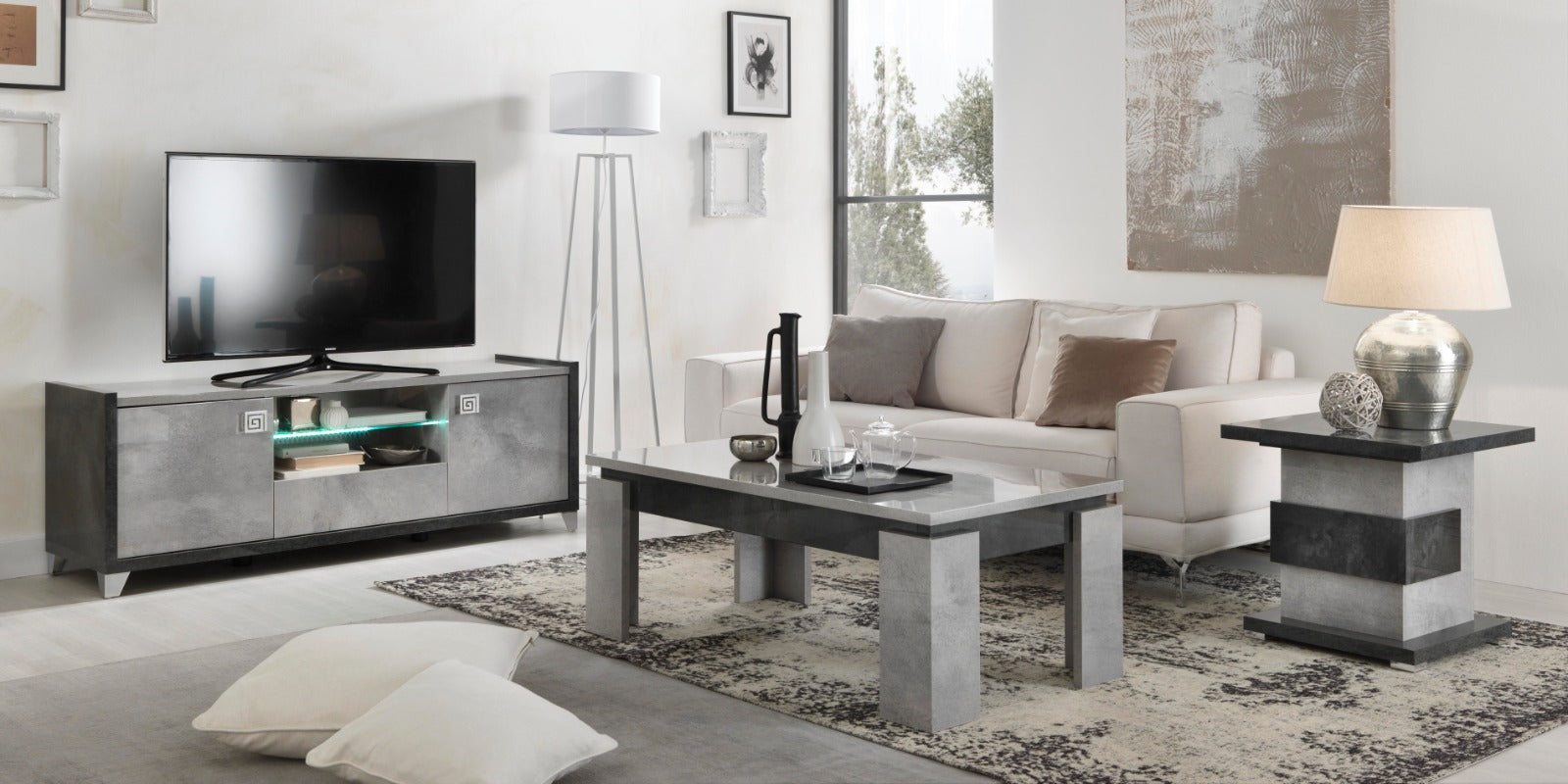 Hilt Legged Coffee Table