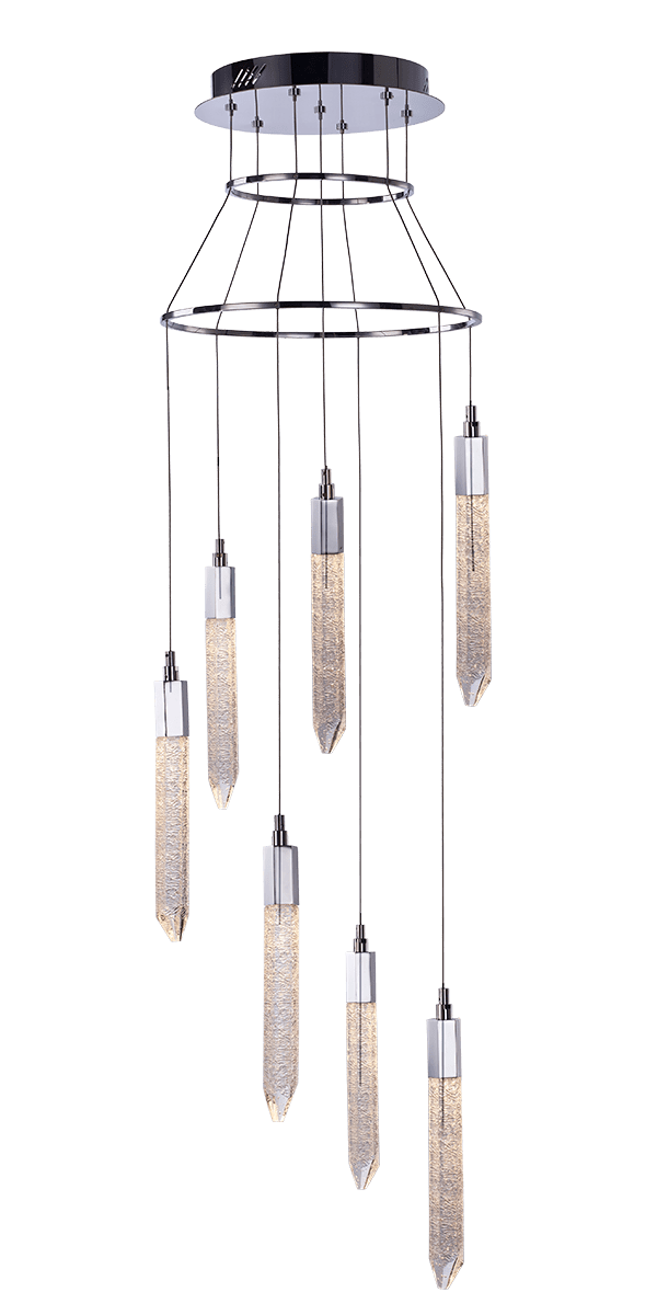 Kilvin 7 Light LED Round Pendant