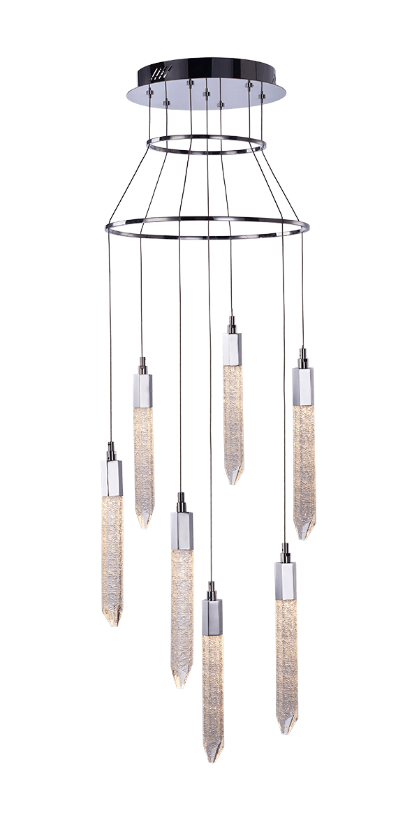 Kilvin 7 Light LED Round Pendant