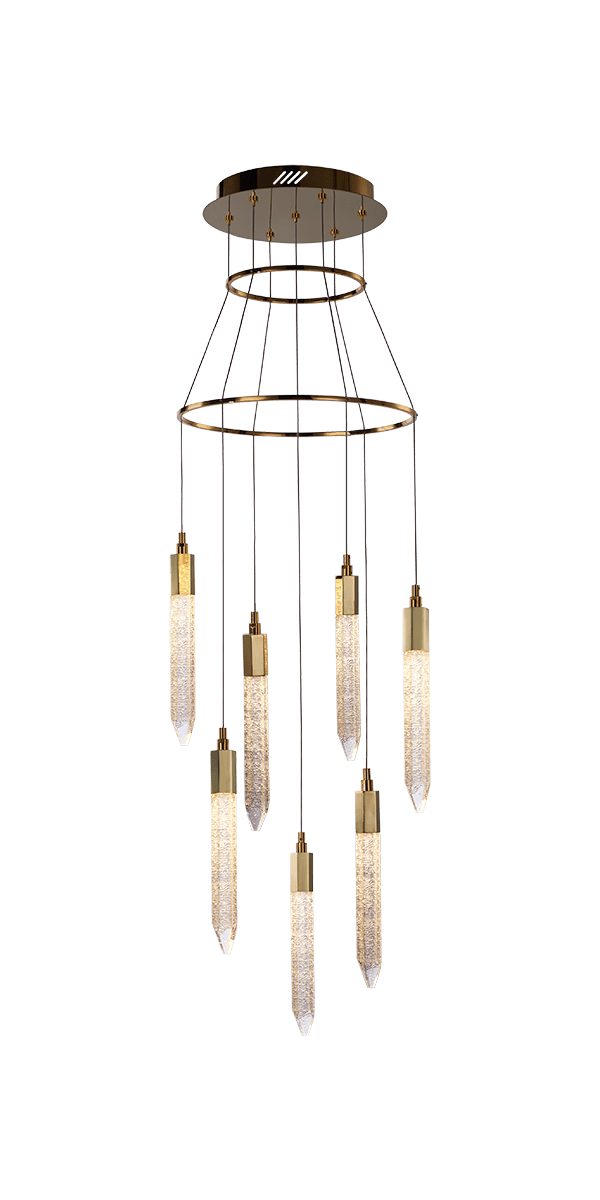 Kilvin 7 Light LED Round Pendant