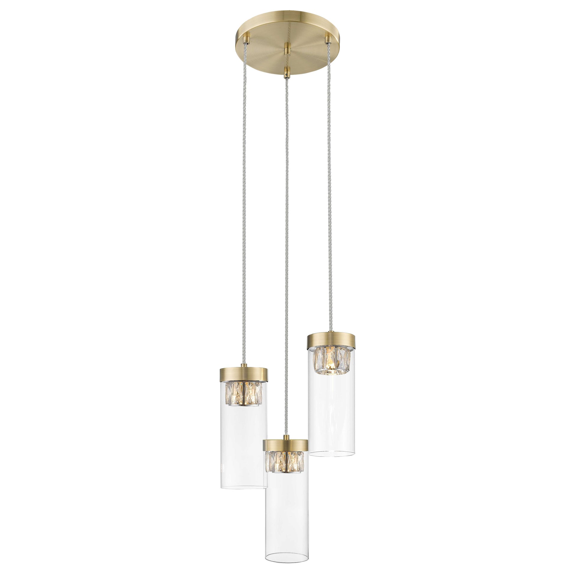 Loxely 3 Light Spiral Pendant