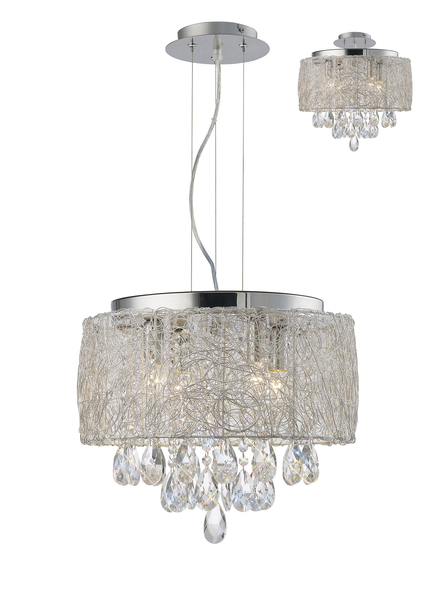 Adelphi Chrome Pendant