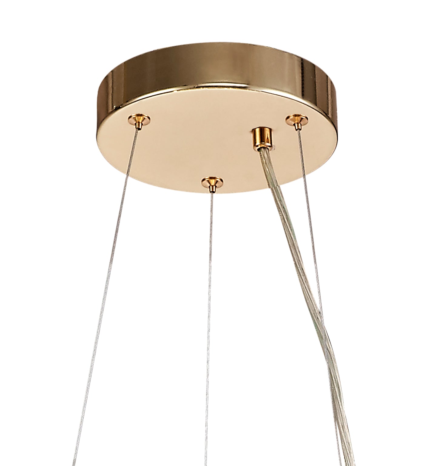 Kresta French Gold Halo Pendant