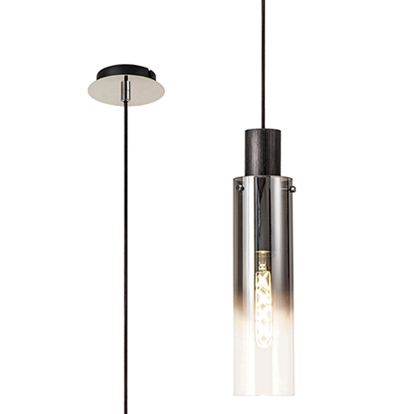 Barlett 1 Light Single Round Pendant