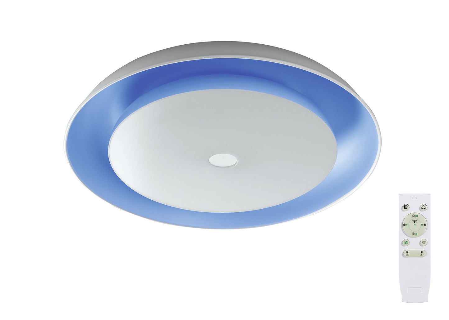 Acadia Bluetooth & Remote Control Speaker Flush Light