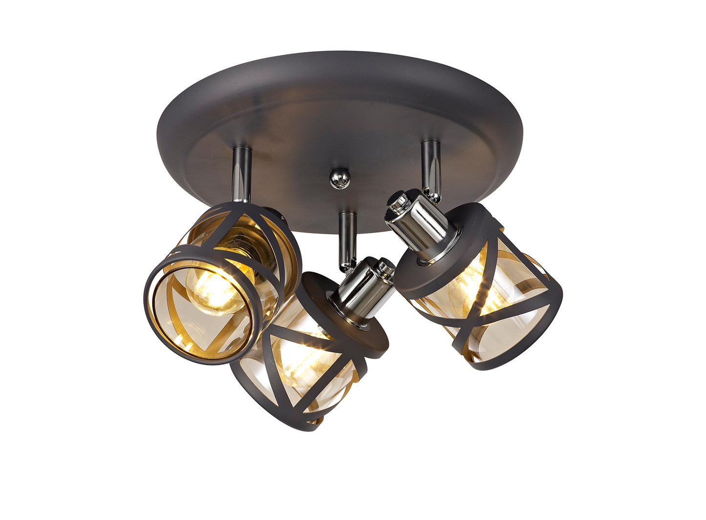 Goddard 3 Light Round Spotlight