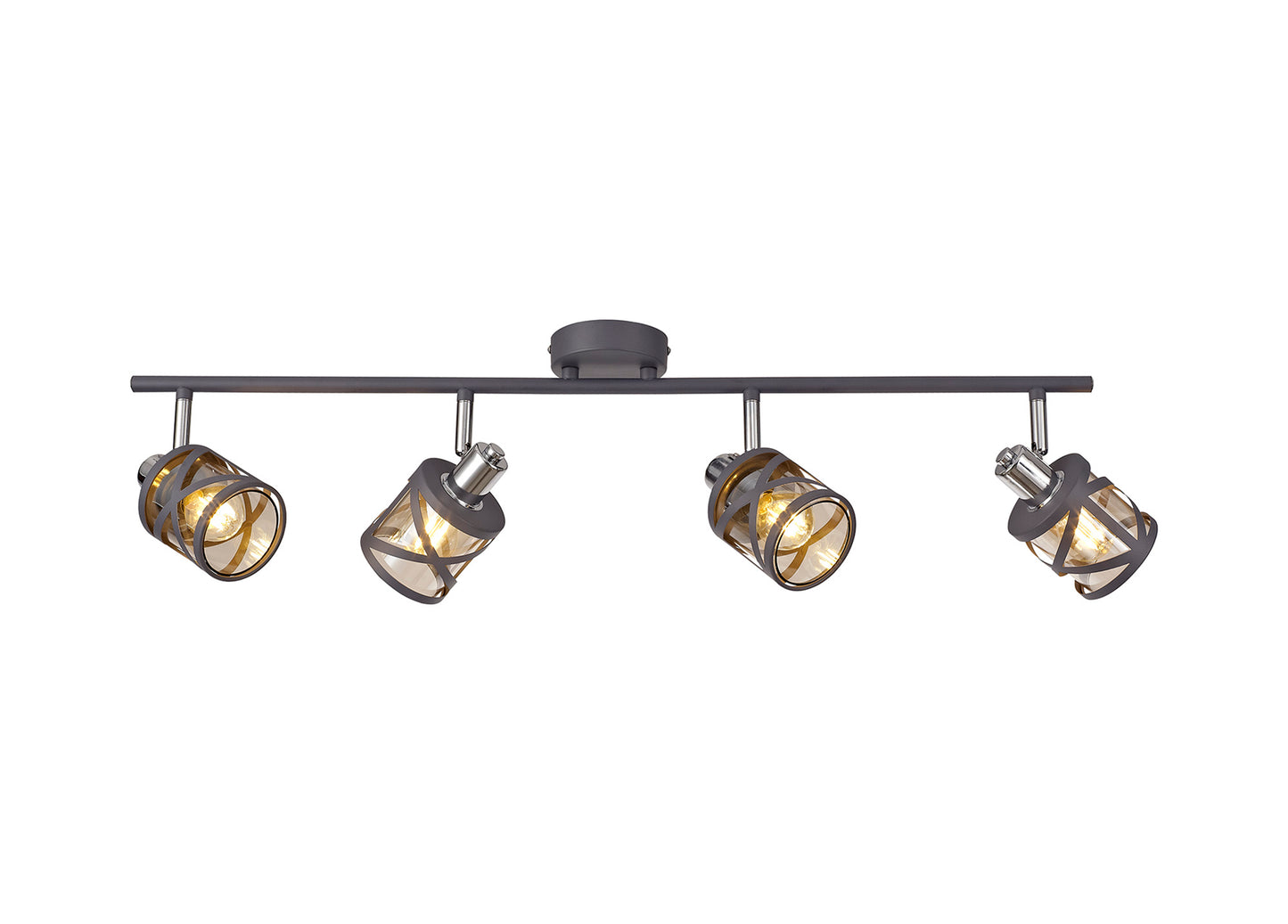 Goddard 4 Light Linear Flush Bar