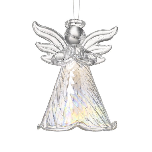 Iridescent Glass Angel - Small