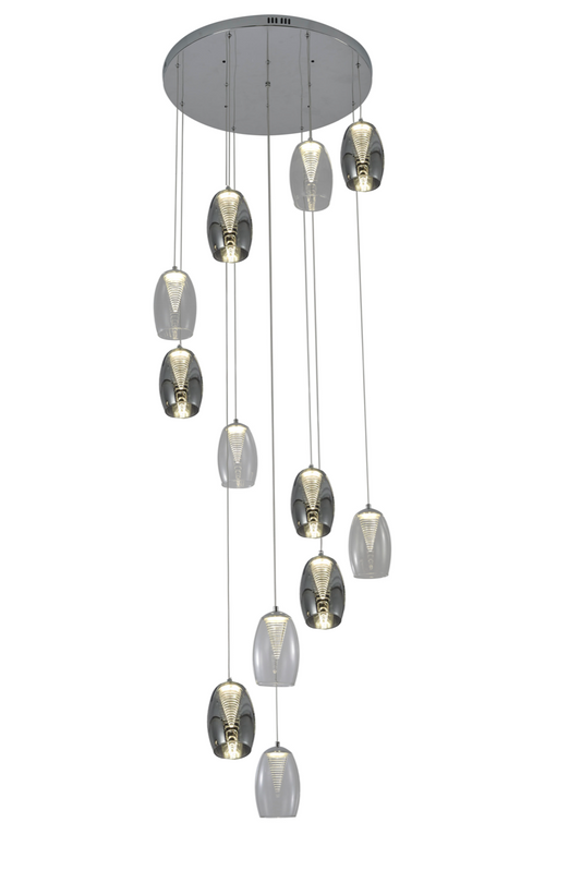 Callas 12 Light Led Round Pendant