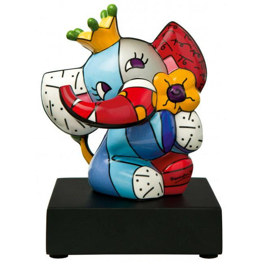 Spring Elephant - Romero Britto Sculpture