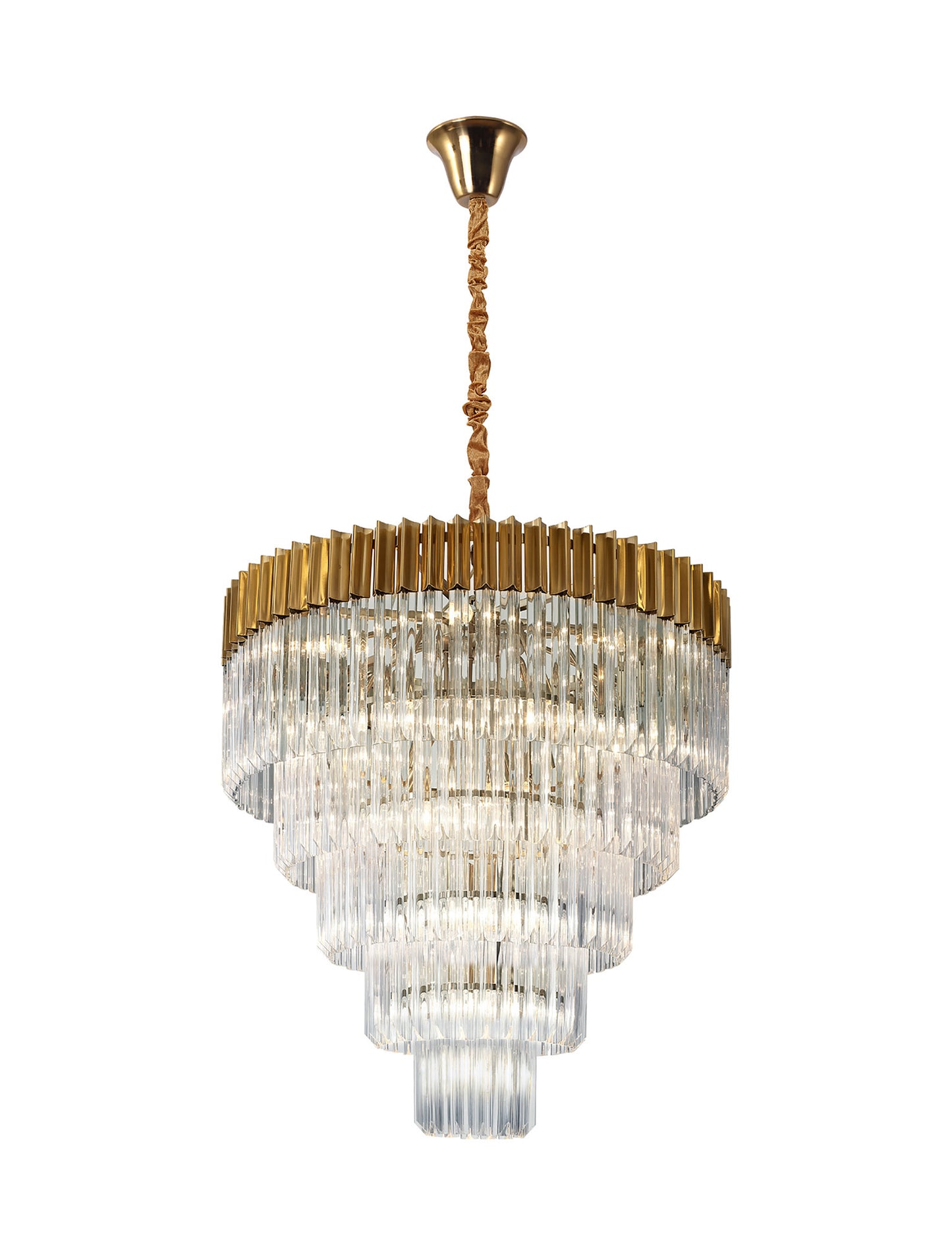 Keel 19 Light Round Tier Pendant