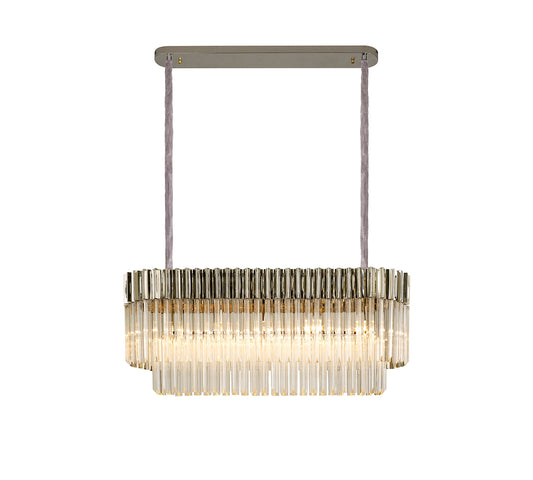 Keel Rectangular 5 Light Pendant