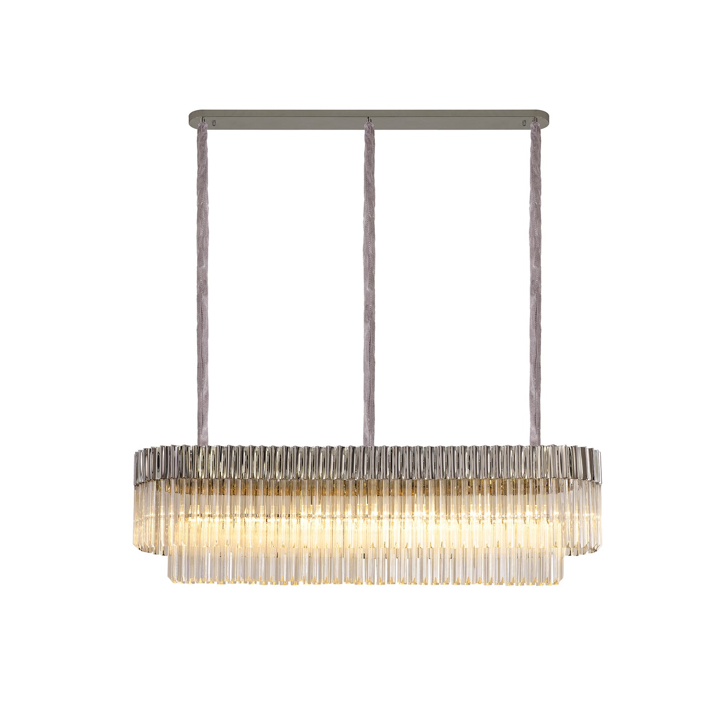 Keel Rectangular 7 Light Pendant