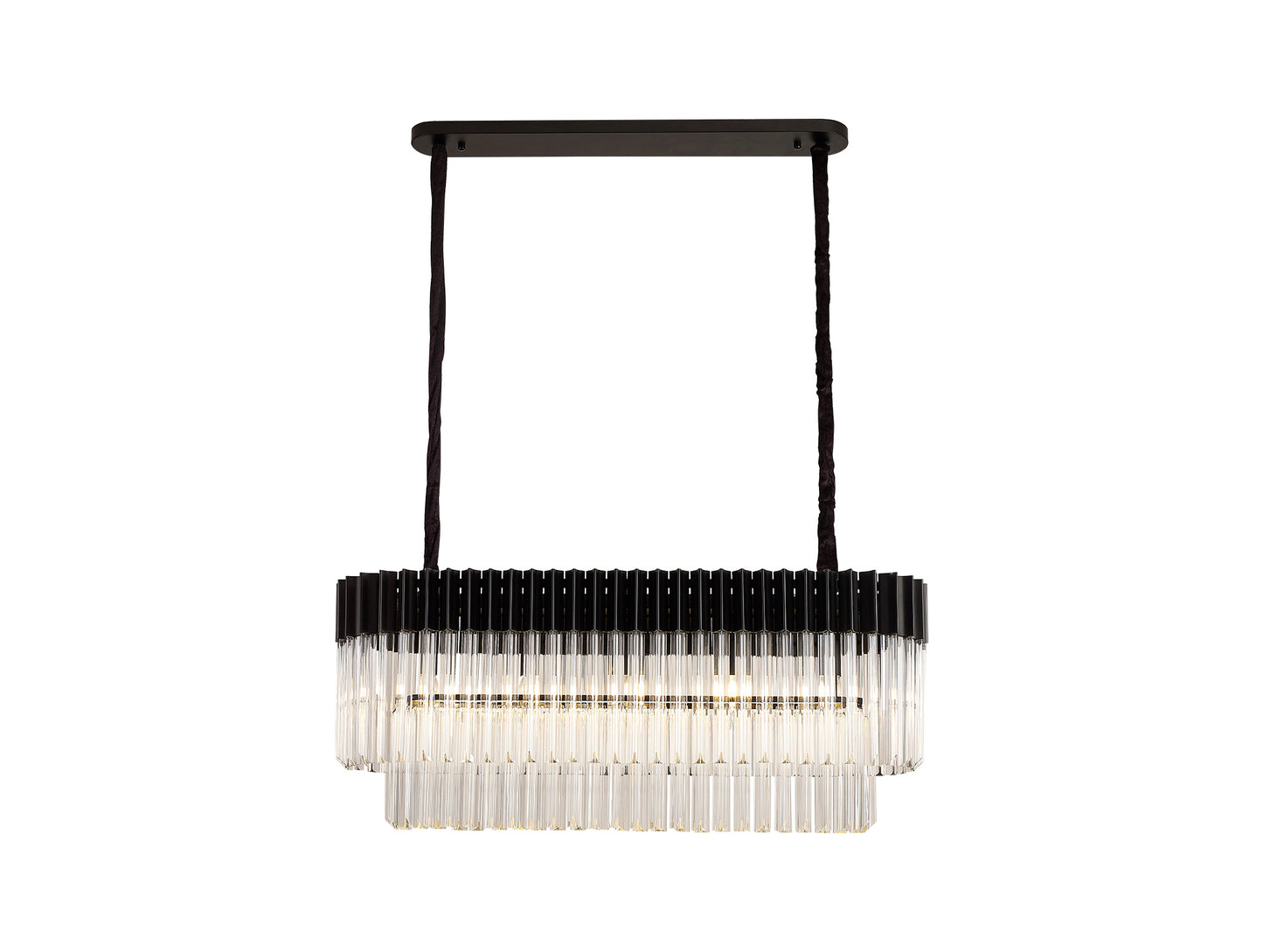 Keel Rectangular 5 Light Pendant