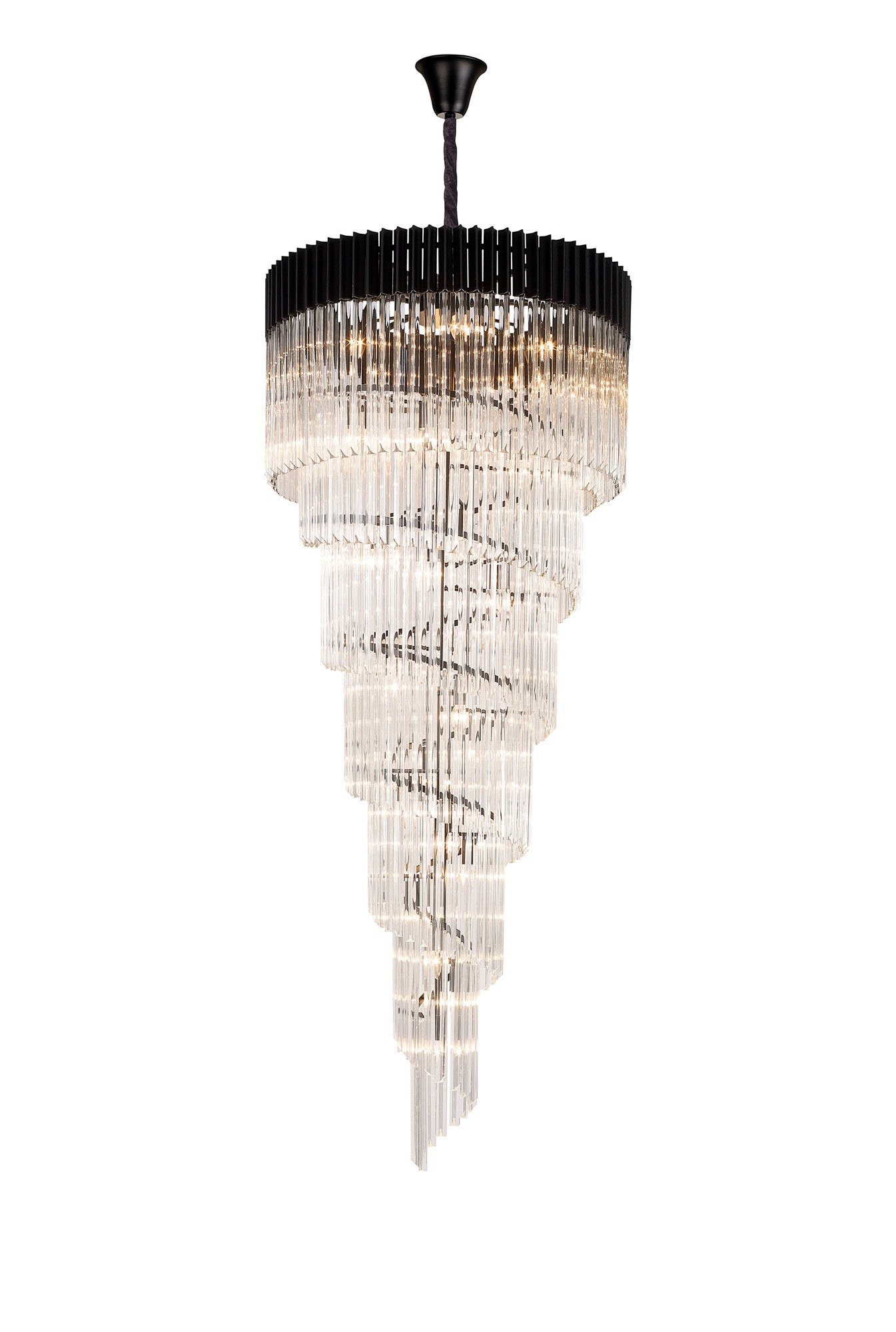 Keel 31 Light Spiral Pendant