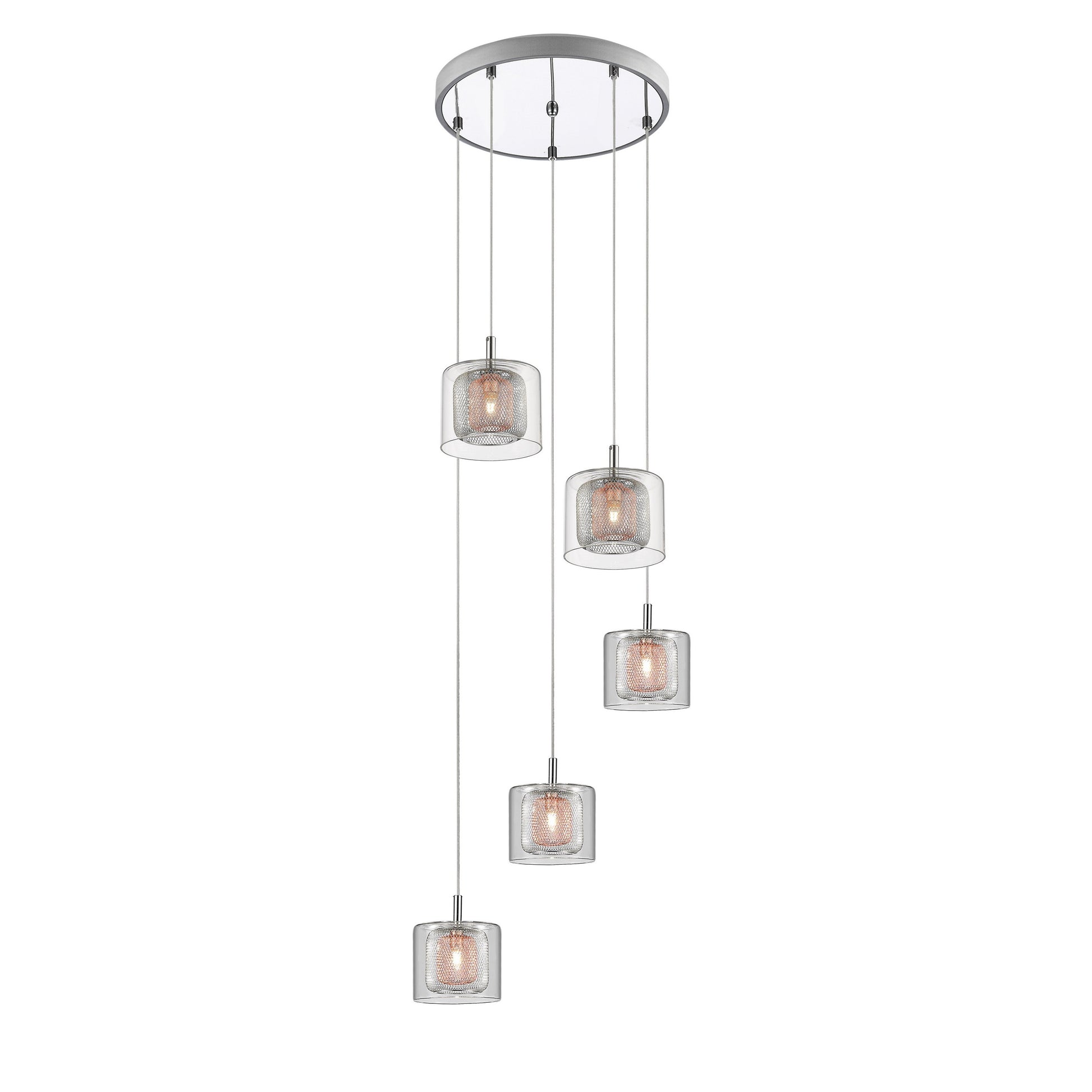 Albion 5 Light Round Pendant
