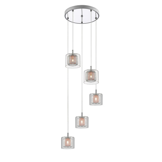 Albion 5 Light Round Pendant