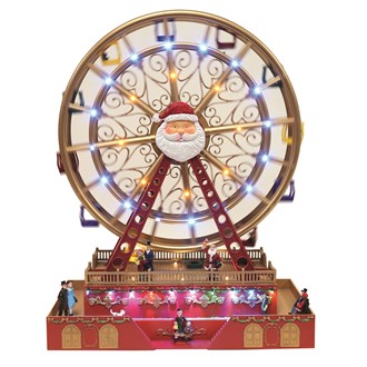 LED Santa Ferris Wheel
