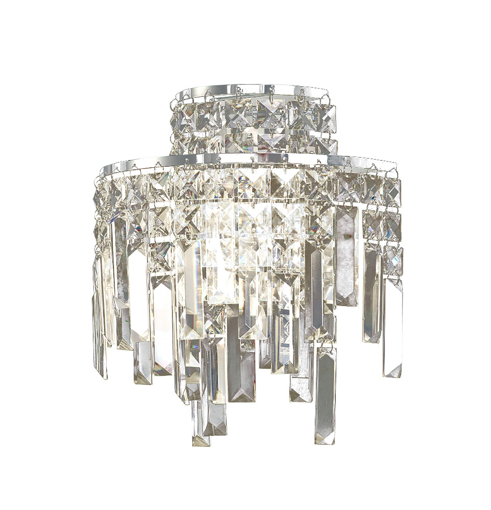 Millias Crystal Double Wall Light
