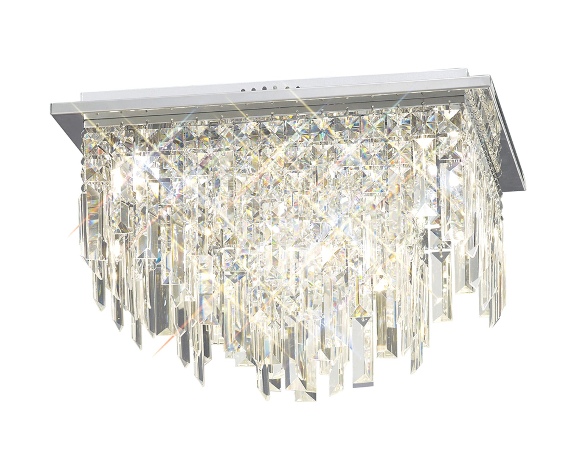 Millias 6 Light Square Semi-Flush