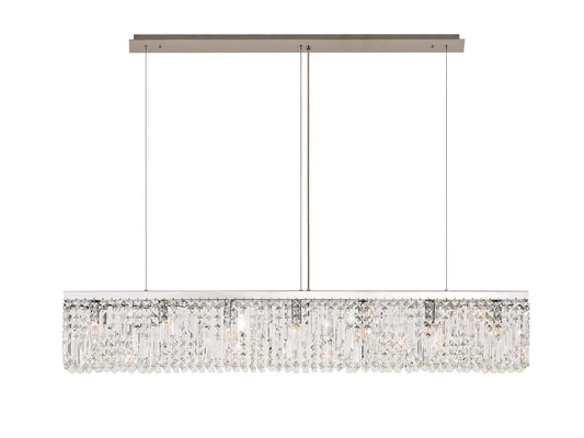 Regent Large Chrome Linear Pendant